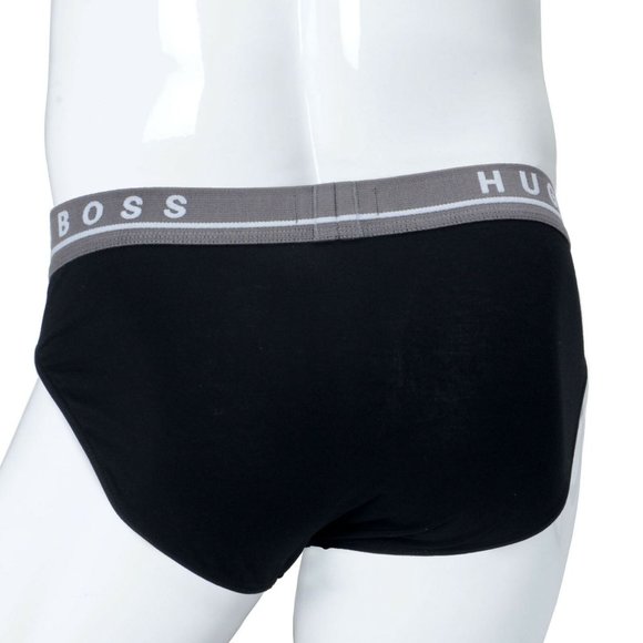 Hugo Boss Men's Black Stretch Briefs US M IT M - Picture 4 of 6